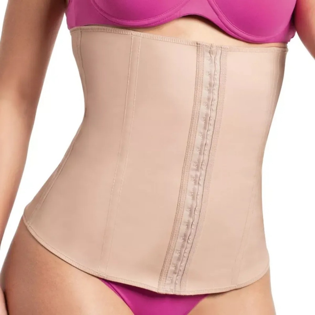 Cinta Cotton Modeladora Esbelt 404 Cintura Redução Imediata