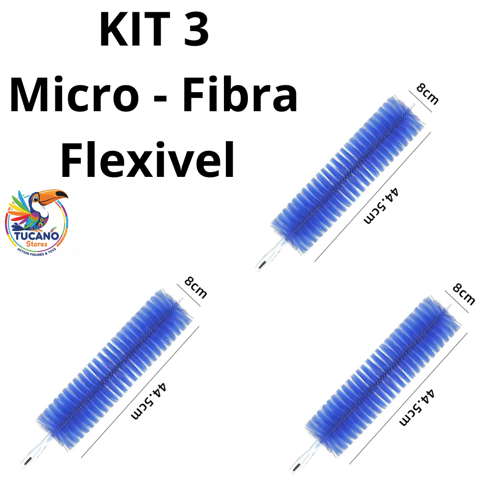Espanador De Microfibra Flexível Limpa Ventilador Ar Condicionado Teto E Janela Dobrável Multiuso