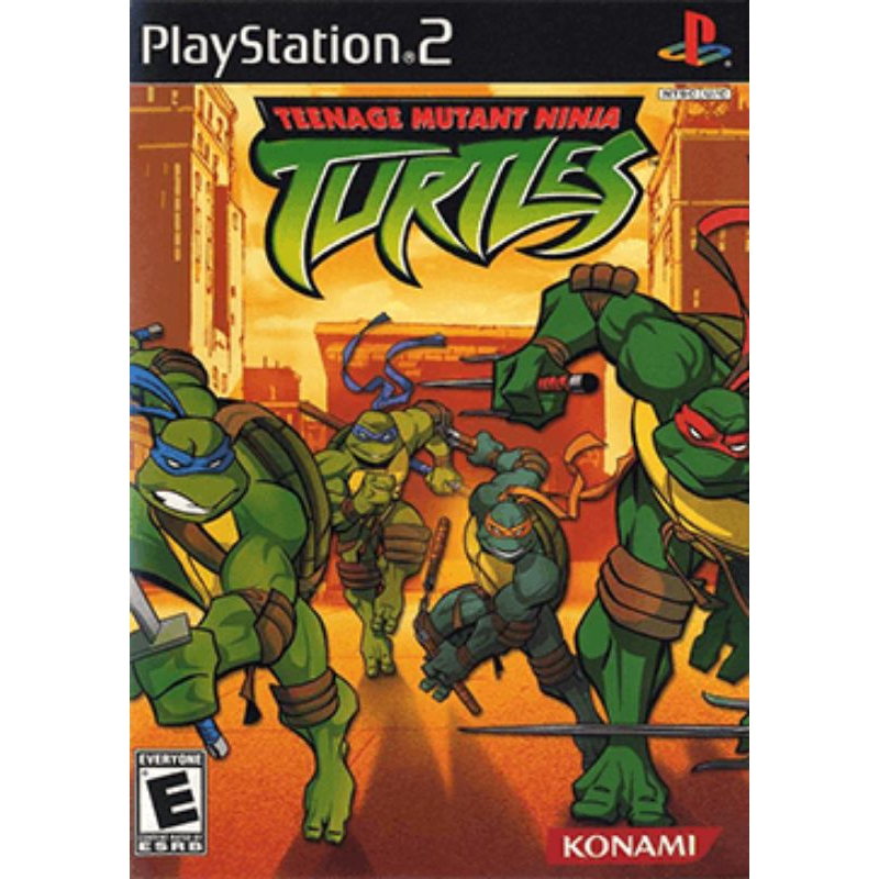 Teenage Mutant Ninja Turtles PS2 Tartarugas Ninja 1 - Playstation 2 Jogo em Dvd