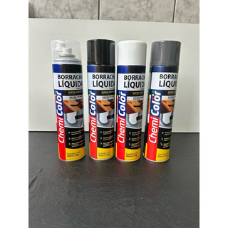 5 / 3 / 2 Borracha Líquida Spray Chemicolor 400ml Impermeabilizante Veda Infiltrações Telhado Vazamentoss Calhas e Lajes
