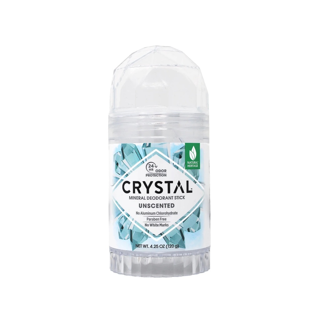 Desodorante Crystal Pedra 120g sem Perfume Livre De Parabenos