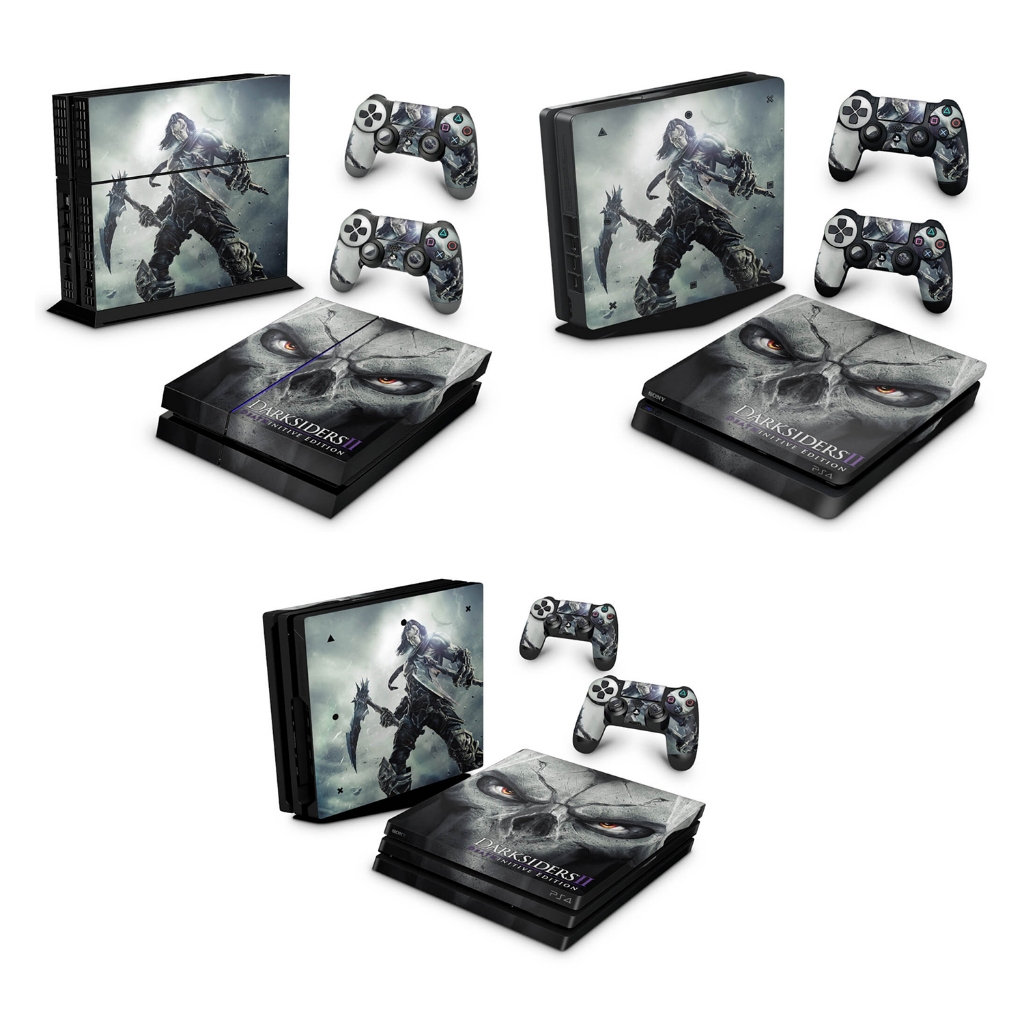 Skin Anti-Rage para PS4 FAT, SLIM ou PRO - 143 - Skin Playstation 4