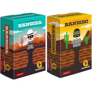 Jogo de Cartas Bandido e Bandida Cooperativo Divertido para Família BoardGames