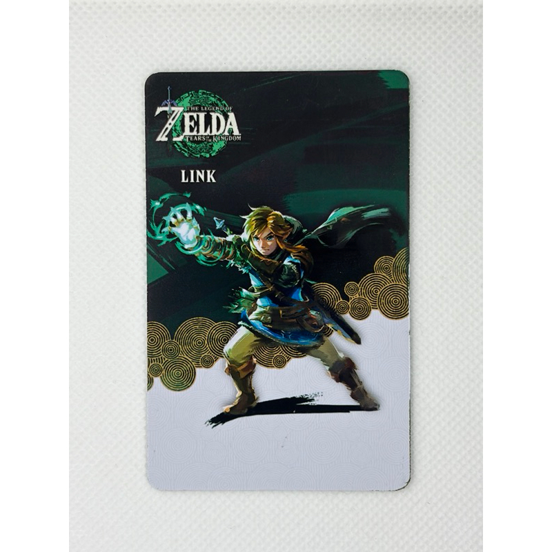 Cartão Amiibo Link Tears of the Kingdom TotK