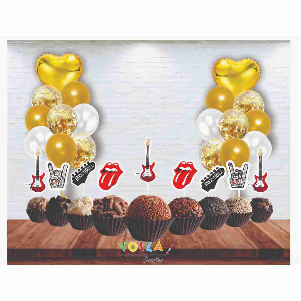 TOPPERS DE DOCINHO - TEMA ROCK