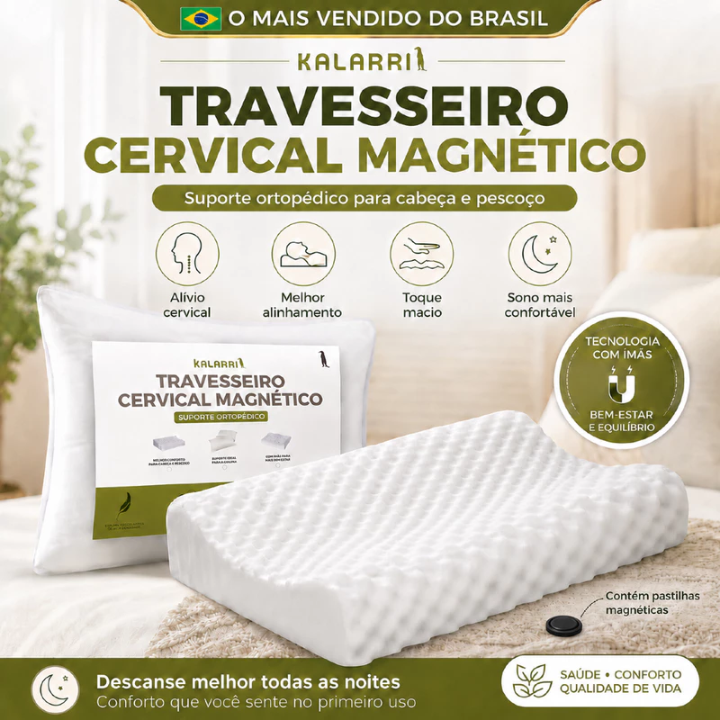 Travesseiro Cervical Ortopédico Anatômico — foto 3