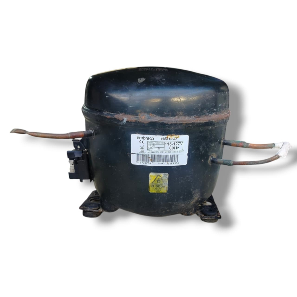 Compressor Embraco 1/4 - Egas 80clp R600 |  127v