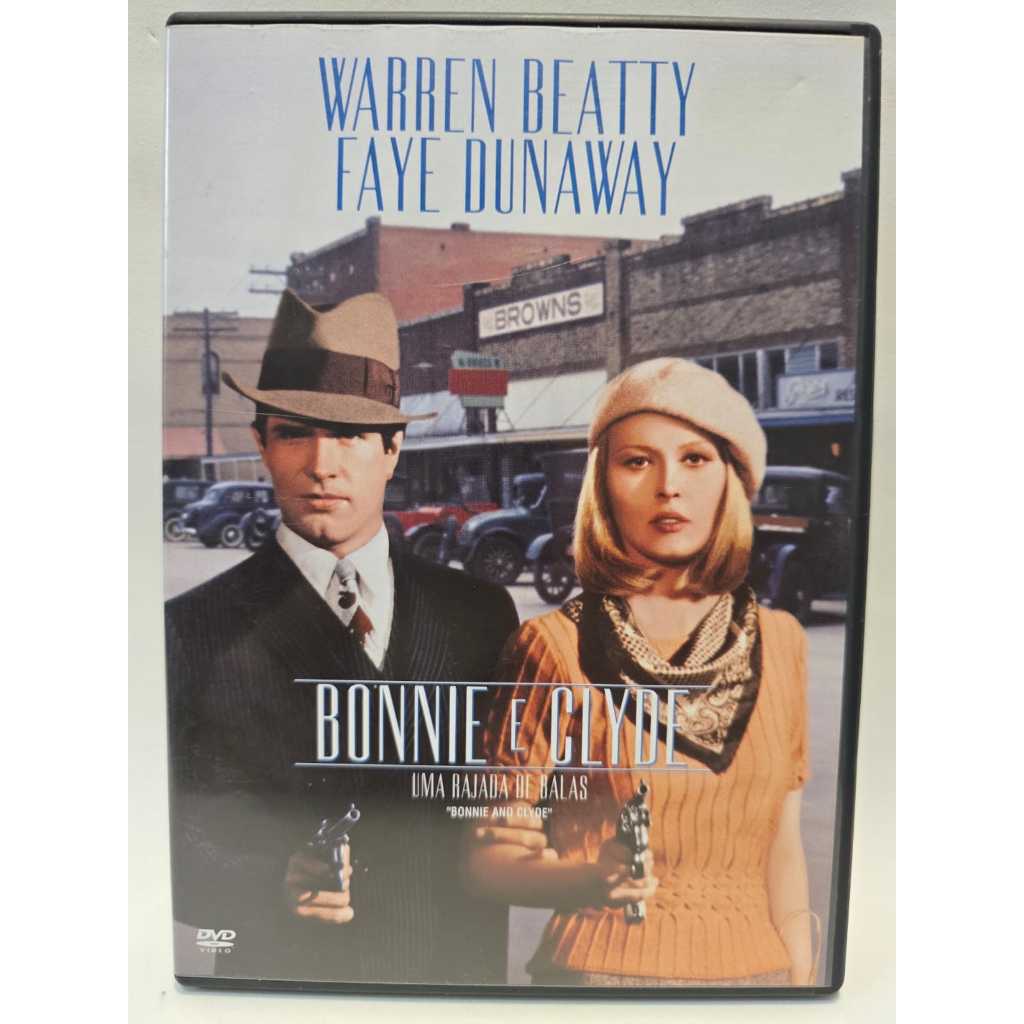 DVD Bonnie e Clyde - Uma Rajada de Balas