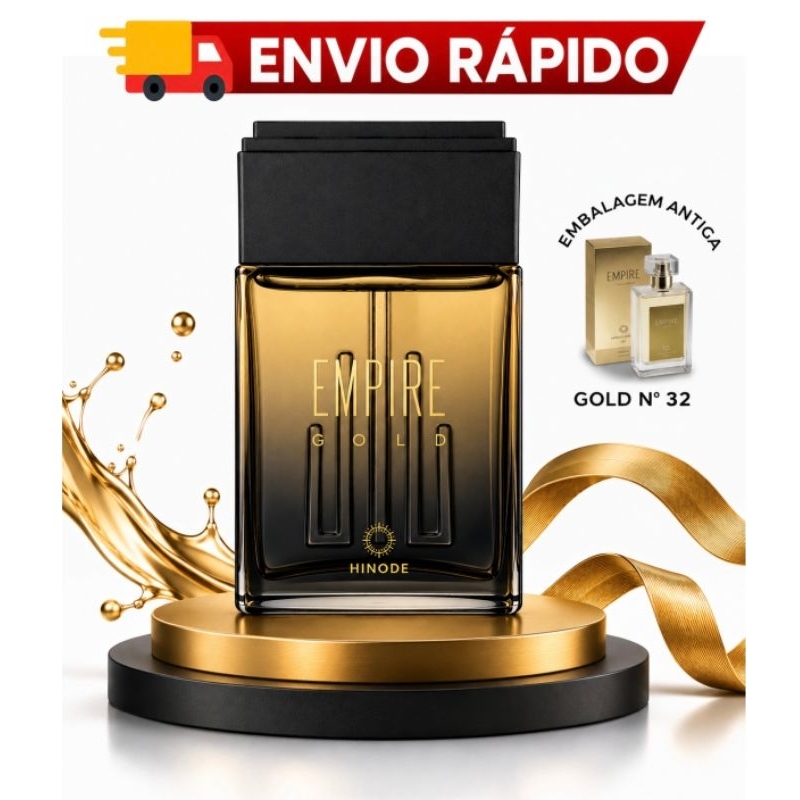 Perfume Empire Gold Hinode Masculino 100ml Alta Fixação - Antigo Traduções Gold N° 32