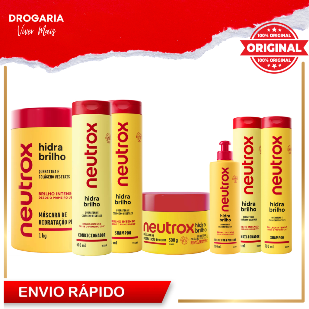 Kits Neutrox Clássico Rotina de Tratamento Completa - Escolha O Seu