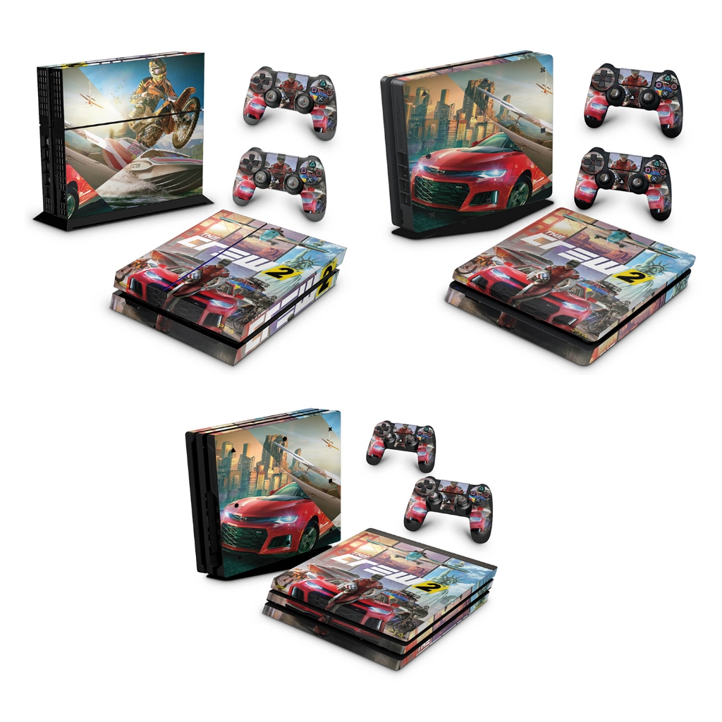 Skin Anti-Rage para PS4 FAT, SLIM ou PRO - 250 - Skin Playstation 4