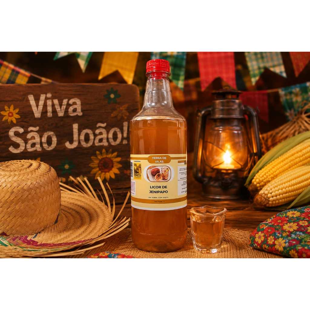 Licor de Jenipapo artesanal 1 Litro