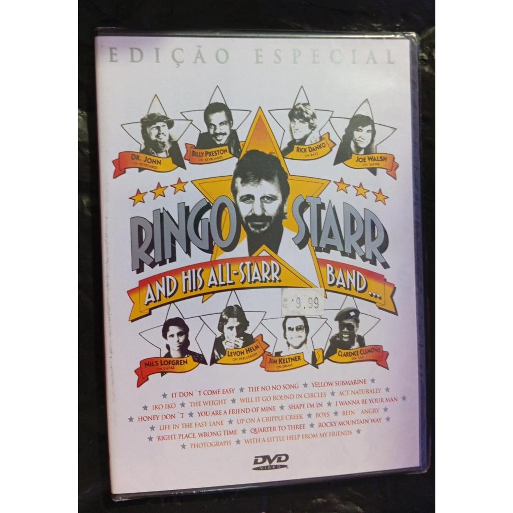 DVD Ringo Starr and his all starr band (NOVO LACRADO)