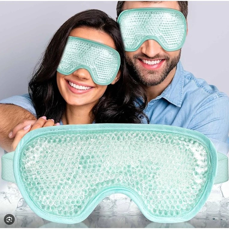 Máscara de gel para olhos dupla face