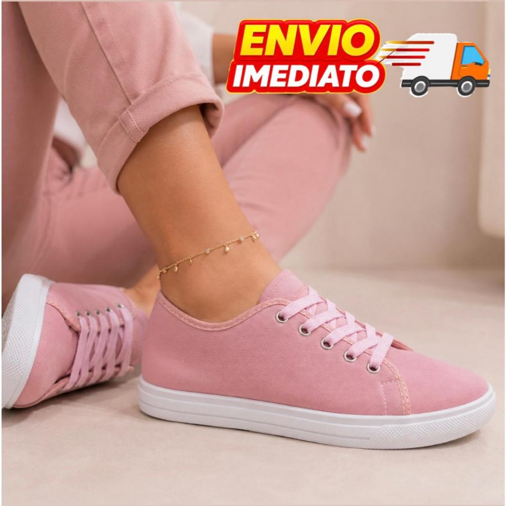 Tênis Casual Feminino Alta Qualidade Premium Super Leve Dia a Dia - Envio Rápido