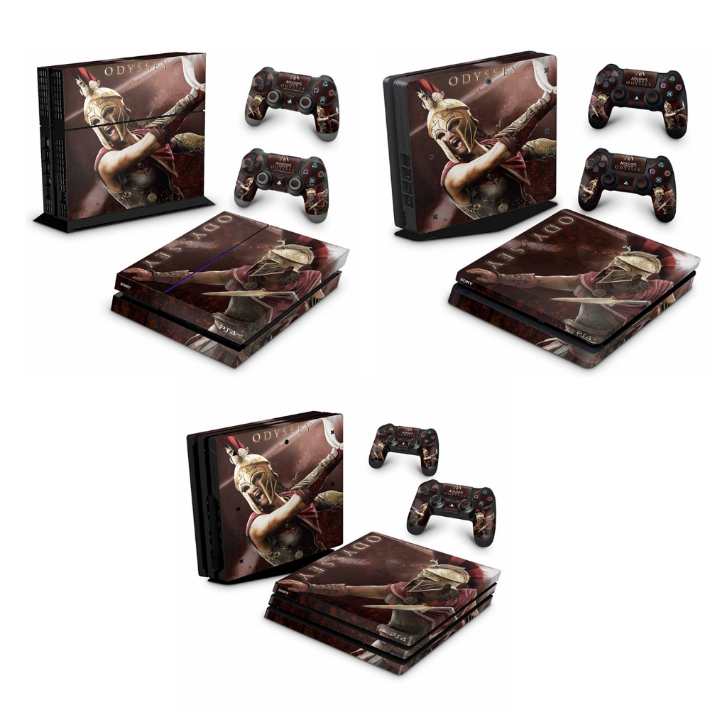 Skin Anti-Rage para PS4 FAT, SLIM ou PRO - 320 - Skin Playstation 4