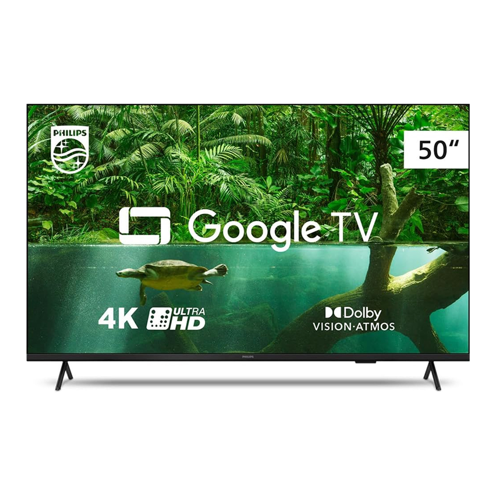Smart TV Philips 50 Polegadas 4K UHD LED Google TV