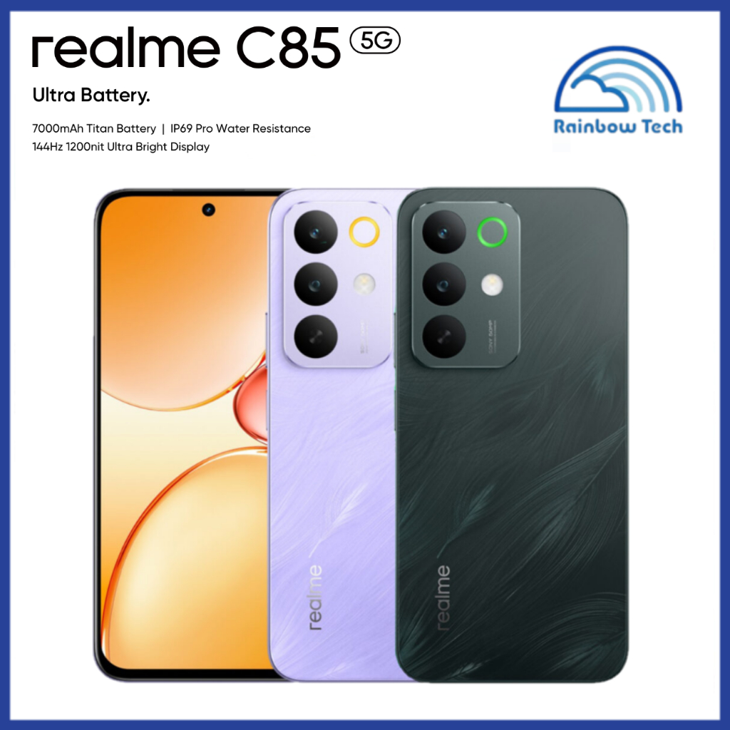 CELULAR REALME C85 5G 256GB + 8GB RAM DUAL SIM NFC 7000mAh