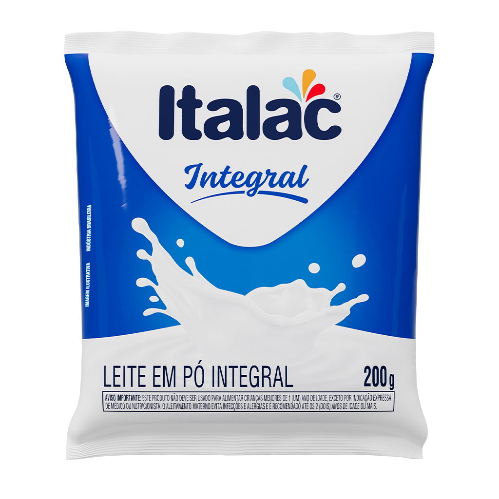 Multi-pack Leite Em Pó Integral Italac 200g