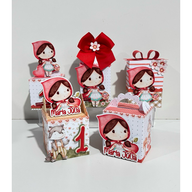 PERSONALIZADOS CHAPEUZINHO VERMELHO | LEMBRANCINHA CHAPEUZINHO VERMELHO | KIT FESTA CHAPEUZINHO VERMELHO