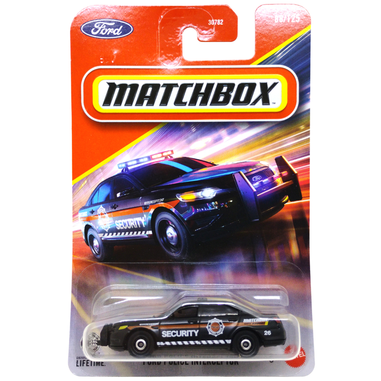 Miniatura Matchbox Ford Police Interceptor