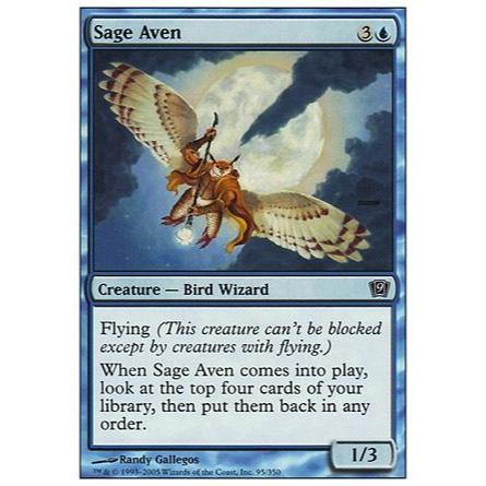 Aviano Sábio (Mago / Passaro) - - Magic The Gathering
