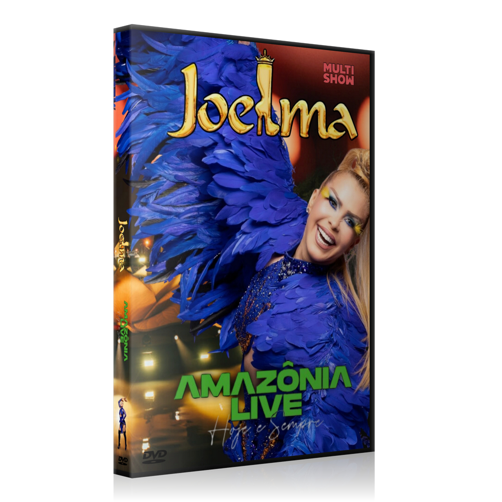 DVD Joelma ao vivo no Amazonia Live transmissão Multishow