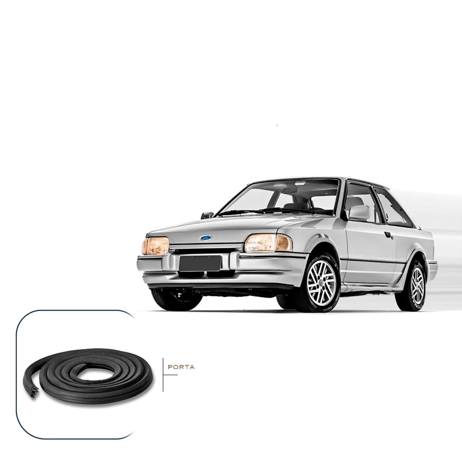 Borracha Vedação Porta Escort Hobby Verona 1988 a 1996