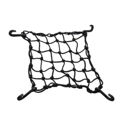 Rede Elástica Aranha Moto Bagageiro Capacete 35 X 35 Cm