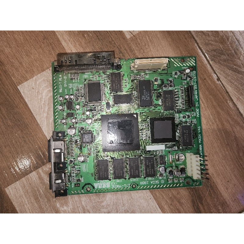 placa mae dreamcast funcionando