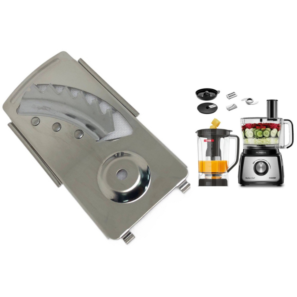 Faca Lâmina Palitadora Multiprocessador Mondial MPN-01 Turbo Chef Original