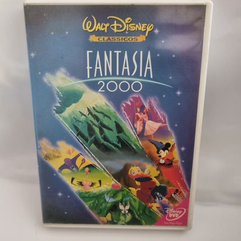 Dvd Original - Fantasia 2000 - Walt Disney ( Com Encarte)