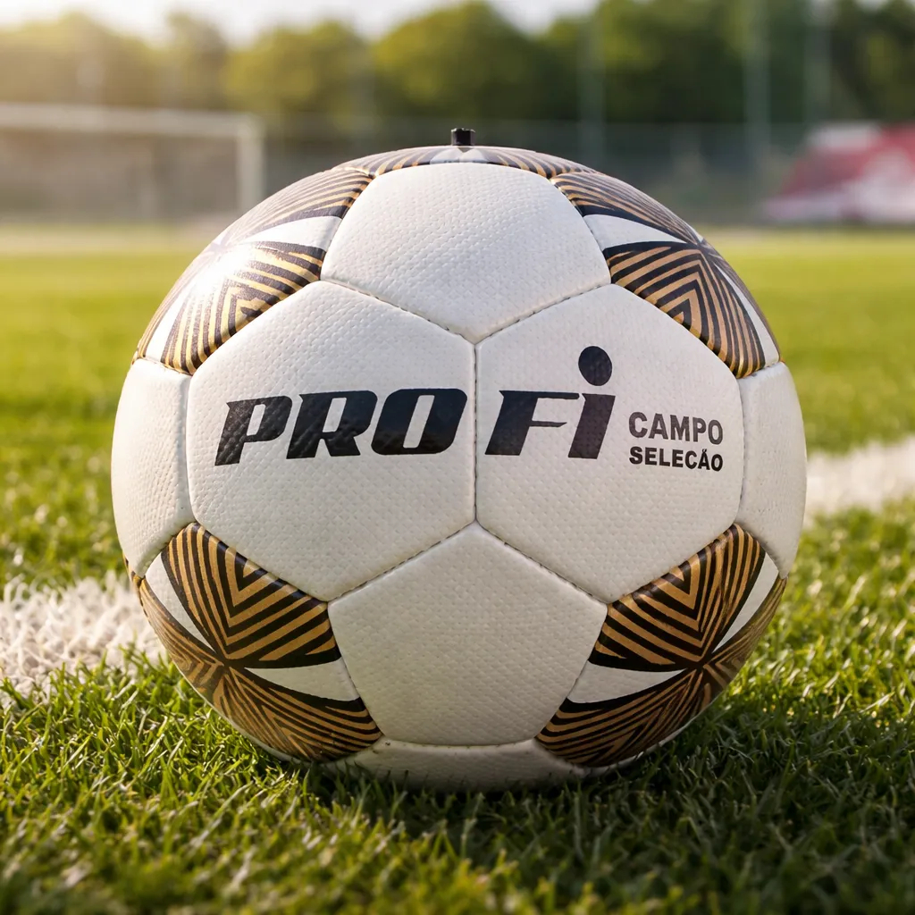 Bola de Futebol de Campo Oficial Costurada Profi