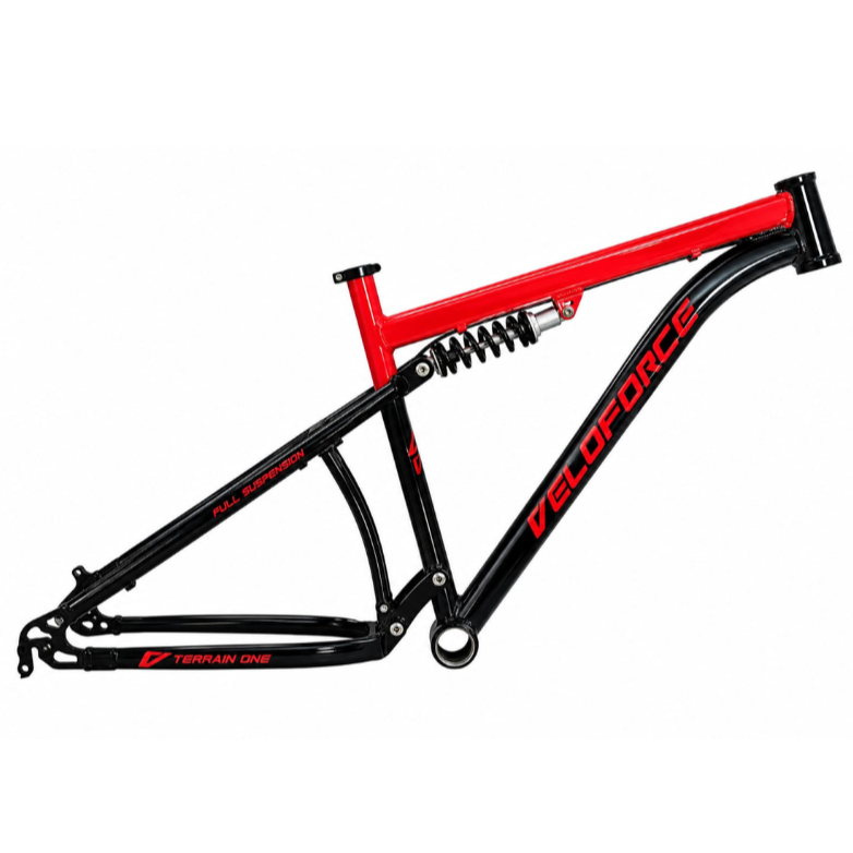 Quadro Mtb Ciclismo Aro 29 Full Suspension Veloforce Terrain One Tamanho 17 e 19