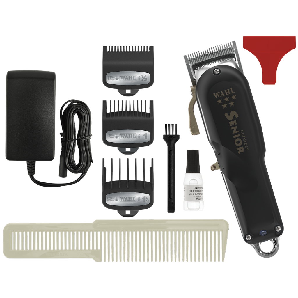 Wahl Maquina de Corte Sem Fio Senior, Ions de Litio Preto Bivolt, Motor 7.000 RPM