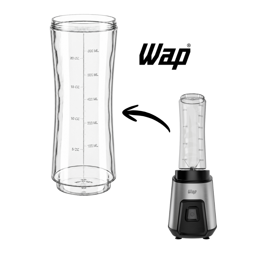 Copo Squeeze 600ml Para Blender Wap Go Wbg600 Original