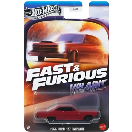 Hot Wheels Fast and Furious Villains 1966 Ford 427 Fairlane