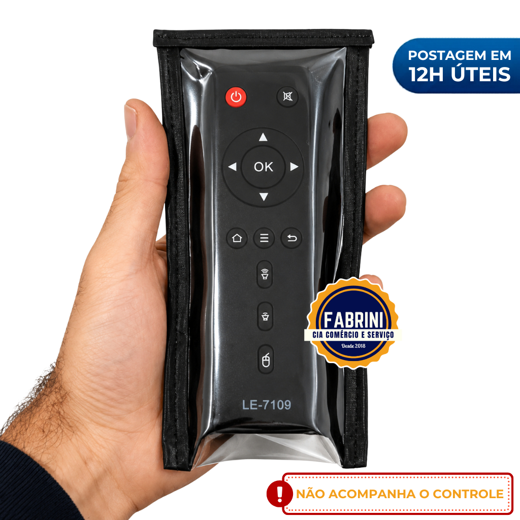 Capa Protetora em PVC e Espuma Compatível para Controle Aquário e TX9  | Envio Super Rápido | Anti-Impacto