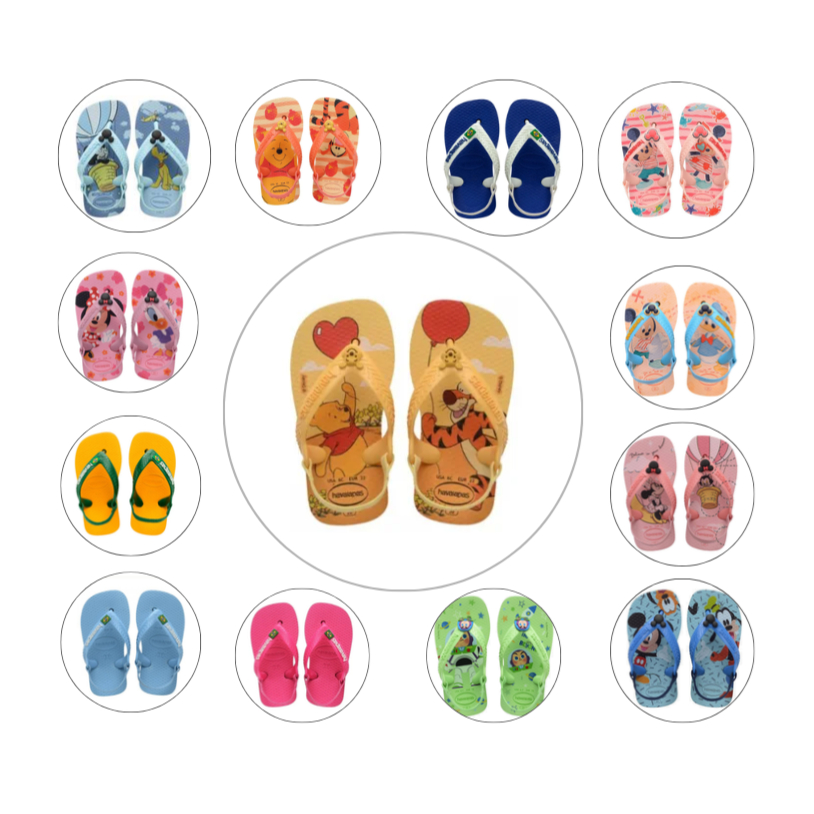 Chinelo Havaianas Original Bebê Baby
