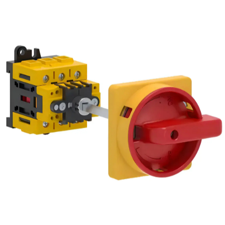 Chave Seccionadora Rotativa MSW 40A 3 Polos Manopla Vermelha/Amarela Weg