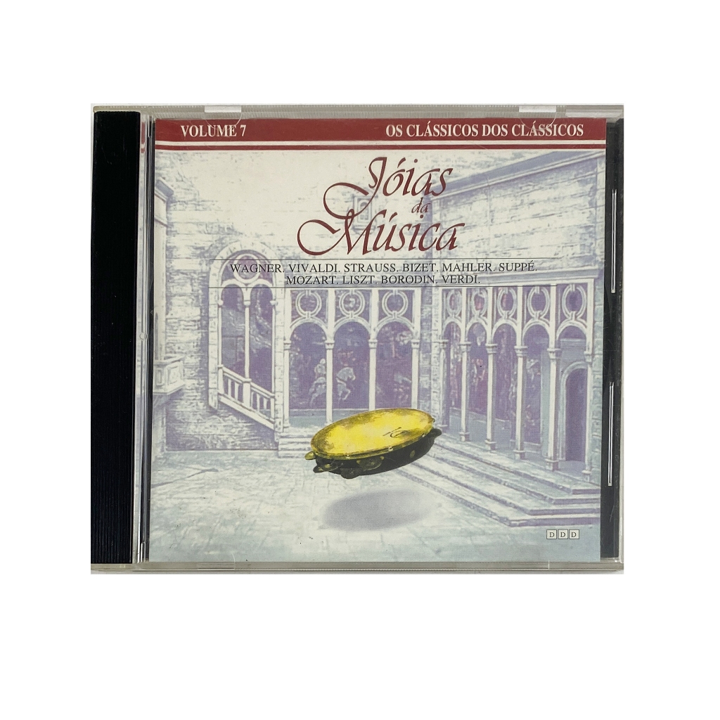 Cd – Coletânea Clássica - Jóias da música - Caras - Volume 7