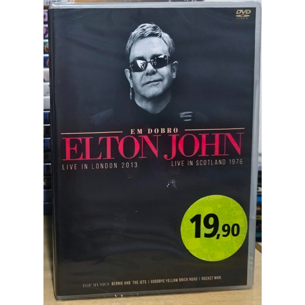 DVD Elton John Em Dobro (Original Lacrado)