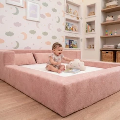Cama Montessoriana Casal Aconchego 100% Espuma Keiko