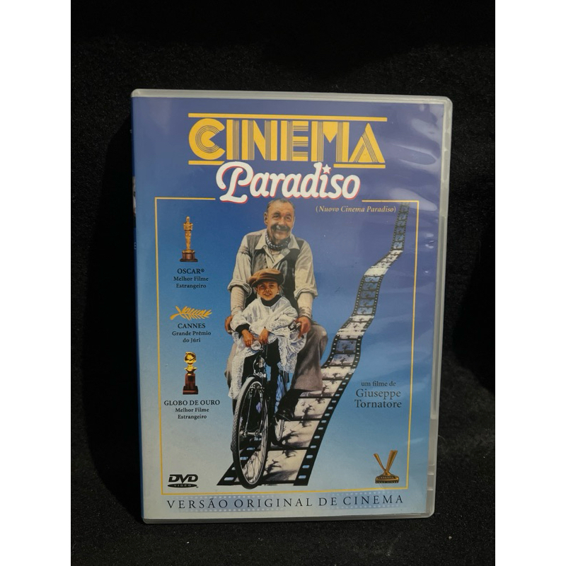Cinema Paradiso DVD Versátil Oscar Filme Estrangeiro Giuseppe Tornatore Original