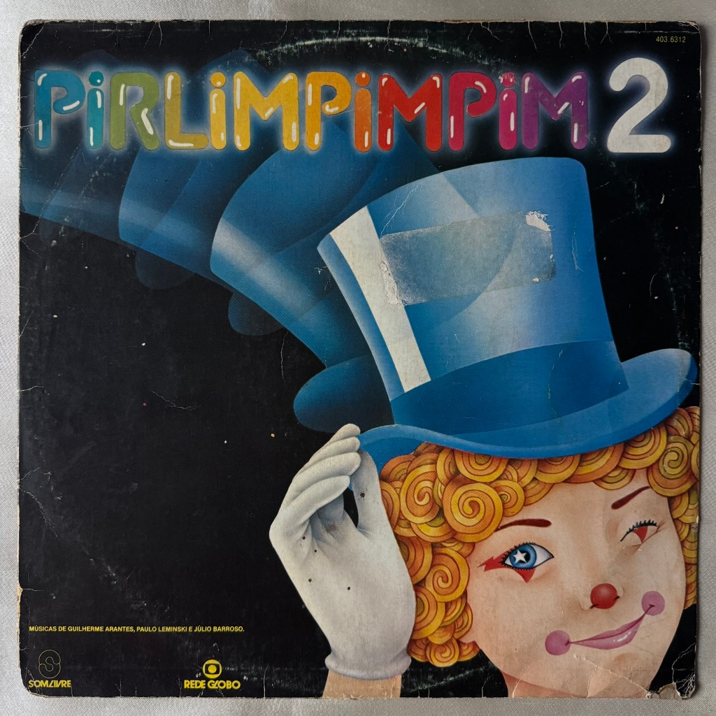 DISCO DE VINIL LP - VÁRIOS – PIRLIMPIMPIM 2 (1984)