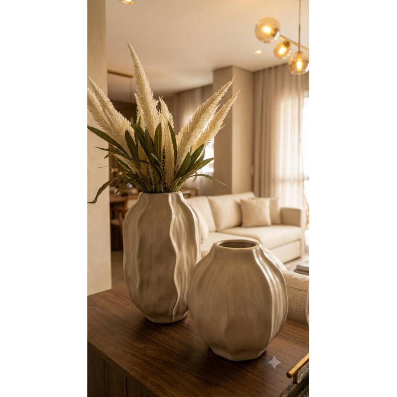 Arranjo decorativo Completo artificial luxo/ Arranjo para vasos decoração sala