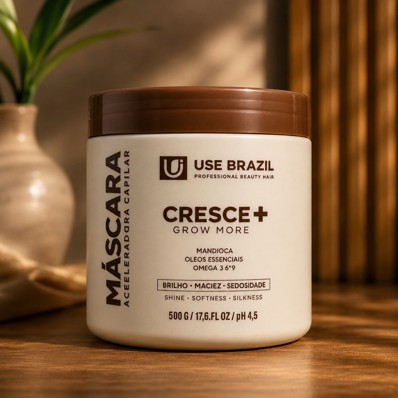 Máscara Capilar Cresce+ – Aceleradora Capilar 500g