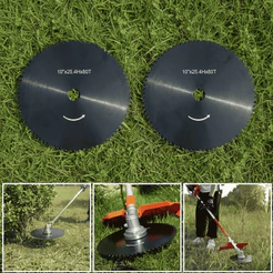 Lâmina Disco Serra 80 Dentes Roçadeira Stihl FS160 / FS220 / FS280 / FS290 / Kit com 2 Unidades