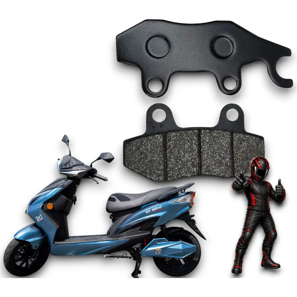Pastilha De Freio Traseiro Shineray Scooter Elétrica Se1