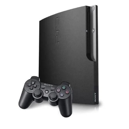 Console PlayStation 3 Slim Sony Desbloqueado 110V 250GB / 500GB +2 Controle
